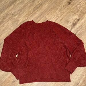 Express Women's Rich Burgundy Sweater
